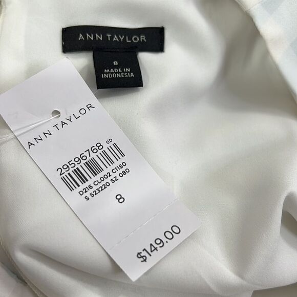 Ann Taylor Gorgeous Pleated Dress NWT SIZE 8 - Picture 5 of 12